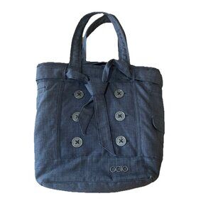 Women's OGIO Heather Gray Laptop Bag Tote Traveling Backpack Handbag